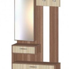 ИНФИНИТИ Прихожая Секция с зеркалом (ясень шимо комб.) в Кургане - kurgan.mebel24.online | фото