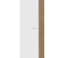 ИТАЛИЯ П-500 Пенал 1 дв. (Дуб сонома/Белый глянец) в Кургане - kurgan.mebel24.online | фото