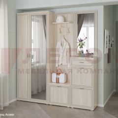 Прихожая Карина композиция 1 (Ясень Асахи) в Кургане - kurgan.mebel24.online | фото