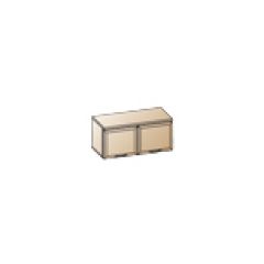 Прихожая Карина композиция 3 (Гикори Джексон светлый) в Кургане - kurgan.mebel24.online | фото 3