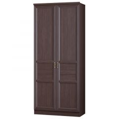 Шкаф для одежды 2-дверный Лира №56 Дуб нортон темный в Кургане - kurgan.mebel24.online | фото