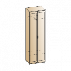 Прихожая Мелисса композиция 4 (Гикори Джексон светлый) в Кургане - kurgan.mebel24.online | фото 6