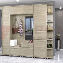 Прихожая Мелисса композиция 5 (Ясень Асахи) в Кургане - kurgan.mebel24.online | фото