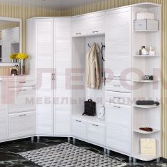 Прихожая Мелисса композиция 6 (Снежный Ясень) в Кургане - kurgan.mebel24.online | фото