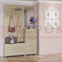 Прихожая Мелисса композиция 8 (Ясень Асахи) в Кургане - kurgan.mebel24.online | фото