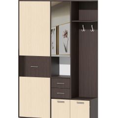 Прихожая ПВ-7 (Венге/Дуб белфорт) в Кургане - kurgan.mebel24.online | фото 2