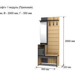 ОЛЬГА-ЛОФТ 1 Прихожая в Кургане - kurgan.mebel24.online | фото 4