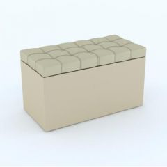 Пуф КВАДРО тип 2 Бежевый в Кургане - kurgan.mebel24.online | фото