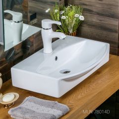 Раковина MELANA MLN-78014D в Кургане - kurgan.mebel24.online | фото
