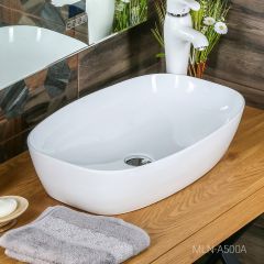 Раковина MELANA MLN-A500A в Кургане - kurgan.mebel24.online | фото