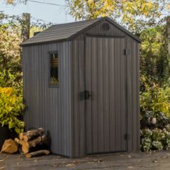 Сарай Дарвин 4х6 (Darwin 4x6) серый в Кургане - kurgan.mebel24.online | фото 5