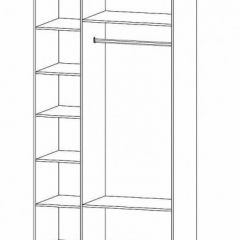 ГАММА Шкаф 3-х створчатый в Кургане - kurgan.mebel24.online | фото 2