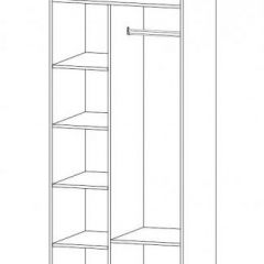ВИКТОРИЯ Шкаф 2-х створчатый в Кургане - kurgan.mebel24.online | фото 2