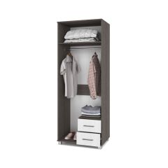 ЕВА Шкаф 2-х дверный Е24 в Кургане - kurgan.mebel24.online | фото 2