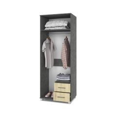 ЕВА Шкаф 2-х дверный Е24 в Кургане - kurgan.mebel24.online | фото 8