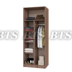 Шкаф 2-х створчатый с перегородкой (венге/лоредо) в Кургане - kurgan.mebel24.online | фото 2