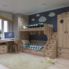 Шкаф 2х ств. НКМ Мираж-1 Сек. №6 + Иллюминатор в Кургане - kurgan.mebel24.online | фото 3