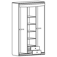 Шкаф 3-х дверный "Мария-Луиза 3" в Кургане - kurgan.mebel24.online | фото 6