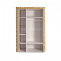 Шкаф 3-х дв.Тиффани Premium черная/золото (ТФШ1/3(П) в Кургане - kurgan.mebel24.online | фото 2