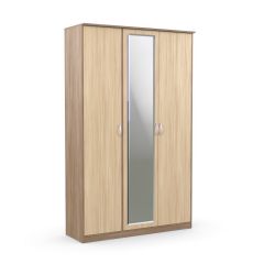 Шкаф 3-х створчатый Дуэт Люкс с зеркалом в Кургане - kurgan.mebel24.online | фото 5