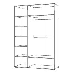 Шкаф 3Д Вегас (1500) в Кургане - kurgan.mebel24.online | фото 2
