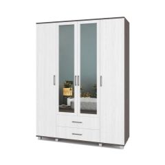 ЕВА Шкаф 4-х дверный Е43 в Кургане - kurgan.mebel24.online | фото