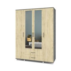 ЕВА Шкаф 4-х дверный Е43 в Кургане - kurgan.mebel24.online | фото 7
