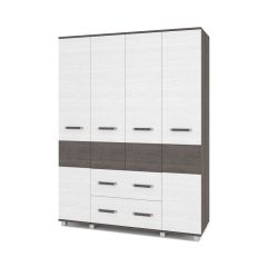 ВИОРА Шкаф 4-х дверный В43 в Кургане - kurgan.mebel24.online | фото
