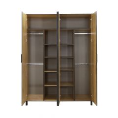 Шкаф 4-х створчатый "Лофт 4" в Кургане - kurgan.mebel24.online | фото 2