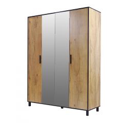 Шкаф 4-х створчатый "Лофт 4" в Кургане - kurgan.mebel24.online | фото