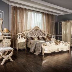 Шкаф 6-ти створчатый Джоконда (крем) в Кургане - kurgan.mebel24.online | фото 3
