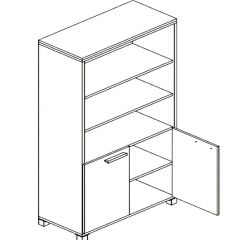 Шкаф для документов "Лауреат" Л.Ш-5 в Кургане - kurgan.mebel24.online | фото 2