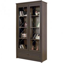 Шкаф для книг №667 "Флоренция" Дуб оксфорд в Кургане - kurgan.mebel24.online | фото