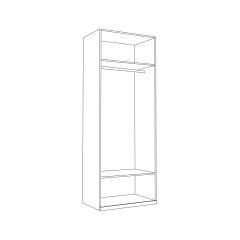 Шкаф для одежды 13.329 Валенсия в Кургане - kurgan.mebel24.online | фото 2
