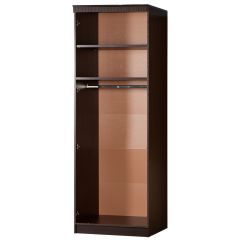 Шкаф для одежды №609 Инна Денвер темный в Кургане - kurgan.mebel24.online | фото 2