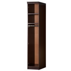 Шкаф для одежды №614 Инна Денвер темный в Кургане - kurgan.mebel24.online | фото 2