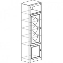 Шкаф для посуды №665 "Флоренция" Дуб оксфорд в Кургане - kurgan.mebel24.online | фото 2