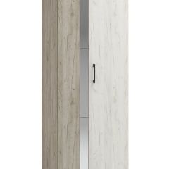Шкаф Эмма (Дуб Крафт серый/белый) в Кургане - kurgan.mebel24.online | фото