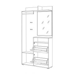 Шкаф комбинированный 10.13 Темпо в Кургане - kurgan.mebel24.online | фото 8