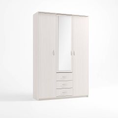 Шкаф комбинированный Дуэт Люкс с зеркалом в Кургане - kurgan.mebel24.online | фото 6