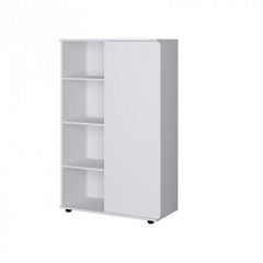 Шкаф комбинированный Дельта Лофт-13 Белый в Кургане - kurgan.mebel24.online | фото
