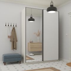 Шкаф-купе 1400 серии SOFT D1+D3+B2+PL1 (2 ящика+1штанга) профиль «Графит» в Кургане - kurgan.mebel24.online | фото 4