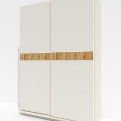 Шкаф-купе 1400 серии SOFT D6+D6+B2+PL3 (2 ящика+2штанги) профиль «Капучино» в Кургане - kurgan.mebel24.online | фото 2