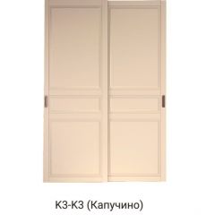 Шкаф-купе 1500 серии NEW CLASSIC K3+K3+B2+PL1 (2 ящика+1 штанга) профиль «Капучино» в Кургане - kurgan.mebel24.online | фото 11
