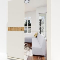Шкаф-купе 1600 серии SOFT D6+D4+B2+PL2 (2 ящика+1штанга+1 полка) профиль «Капучино» в Кургане - kurgan.mebel24.online | фото 2