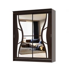 Шкаф-купе Бабочка 2.0 серия Альянс (Венге) в Кургане - kurgan.mebel24.online | фото