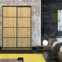 Шкаф-купе Лофт 1600 Шк16-60 (Дуб Сонома) в Кургане - kurgan.mebel24.online | фото 7