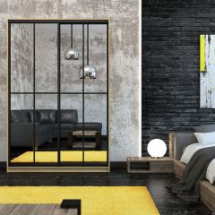 Шкаф-купе Лофт 1600 Шк16-60 (Дуб Сонома) в Кургане - kurgan.mebel24.online | фото 8