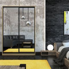 Шкаф-купе Лофт 1600 Шк16-60 (Дуб Сонома) в Кургане - kurgan.mebel24.online | фото 10