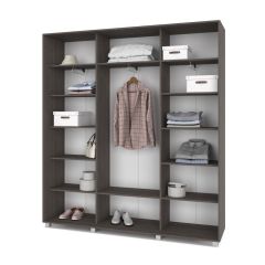 МАРТИН Шкаф-купе Анкор темный (2000*450)  М401 в Кургане - kurgan.mebel24.online | фото 2